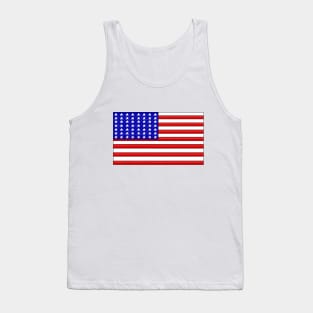 American Flag with patterns Tank Top